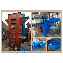 Dry powders are granulated directly, granulation machine for compound fertilizer